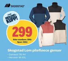 Genser - Lom pilefleece genser