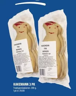 Bergen - KAKEMENN 3 PK