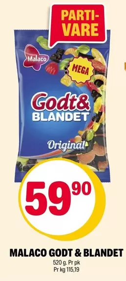 Mega - GODT & BLANDET