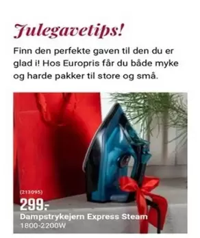 Dampstrykejern Express Steam