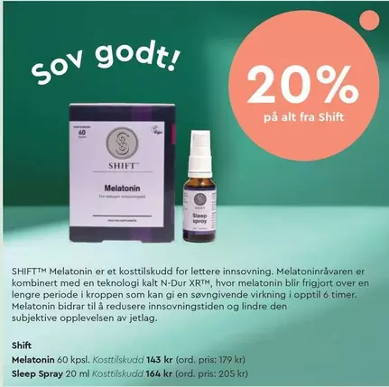 Over - Melatonin, Sleep Spray