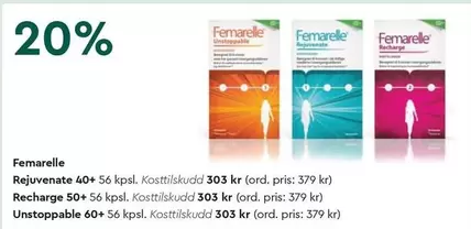 Rejuvenate 40+ or Recharge 50+ or Unstoppable 60+