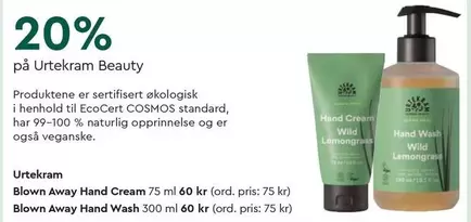 Blown Away Hand Cream, Blown Away Hand Wash