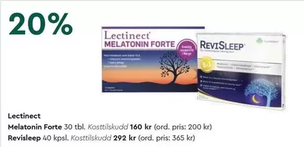 Melatonin Forte or Revisleep