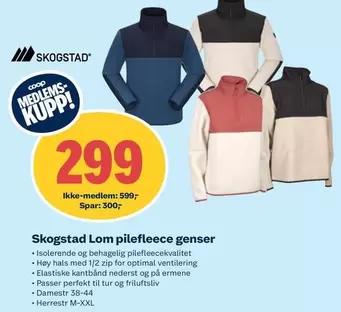 Genser - Lom pilefleece genser