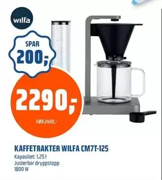 KAFFETRAKTER CM7T-125