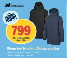 Hovland 2-lags parkas