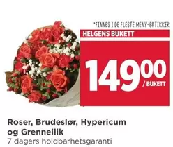 Roser - HELGENS BUKETT