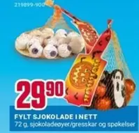 FYLT SJOKOLADE I NETT