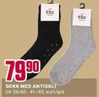 SOKK MED ANTISKLI