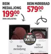 Mat - MEDALJONG, MØRBRAD