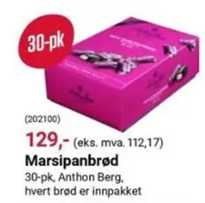 Marsipanbrød