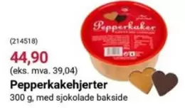 Pepperkakehjerter