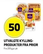 UTVALGTE KYLLING-PRODUKTER