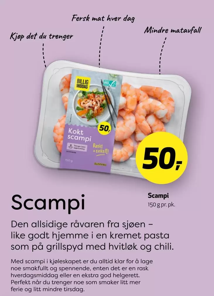 Mat - Scampi