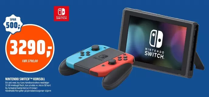 Nintendo - SWITCH™ KONSOL