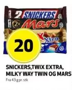 Extra - TWIX EXTRA, MILKY WAY TWIN