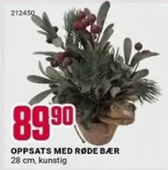 OPPSATS MED RØDE BÆR