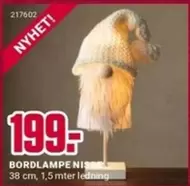 BORDLAMPE NISSE