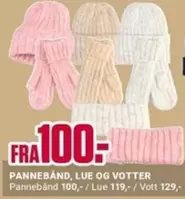 PANNEBAND, LUE OG VOTTER