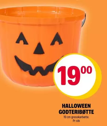 HALLOWEEN GODTERIBØTTE