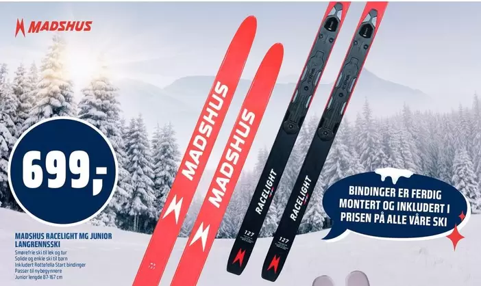 Ski - RACELIGHT MG JUNIOR LANGRENNSSKI