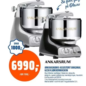 ASSISTENT ORIGINAL 6230 KJØKKENMASKIN