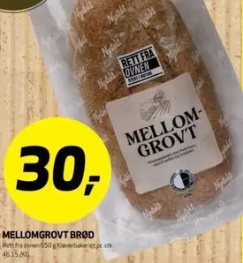MELLOMGROVT BRØD