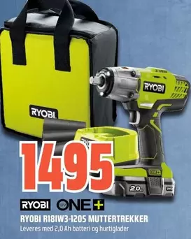 Ryobi - R18IW3-1205 MUTTERTREKKER