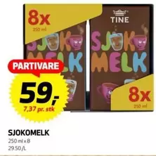 SJOKOMELK