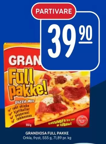 Grandiosa - FULL PAKKE