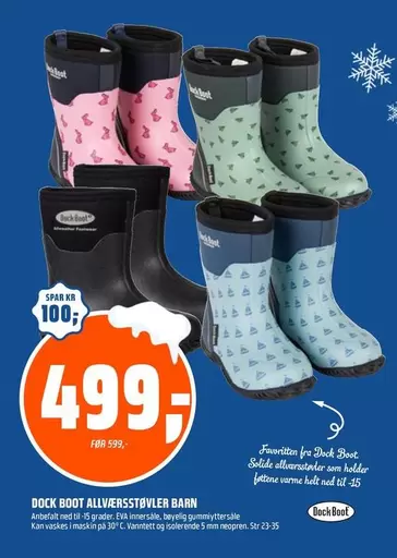 Barn - ALLVÆRSSTØVLER BARN