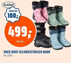 Barn - ALLVÆRSSTØVLER BARN