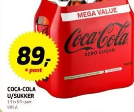 Coca Cola - U/SUKKER