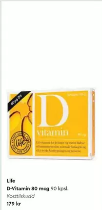 People - D-Vitamin 80 mcg 90 kpsl.