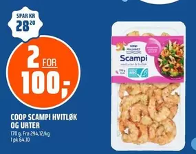 SCAMPI HVITLØK OG URTER