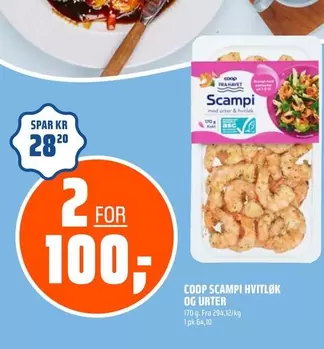 SCAMPI HVITLØK OG URTER
