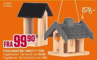 FUGLEMATER/-BRETTI TRE