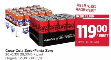 As - Coca-Cola Zero/Fanta Zero