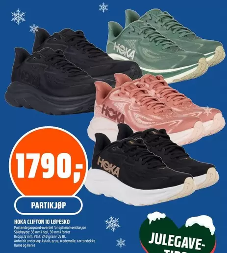 Hoka - CLIFTON 10 LØPESKO