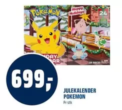 Pokemon - JULEKALENDER POKEMON