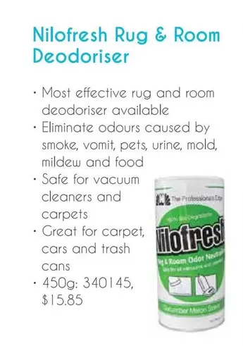 And - Rug & Room Deodoriser