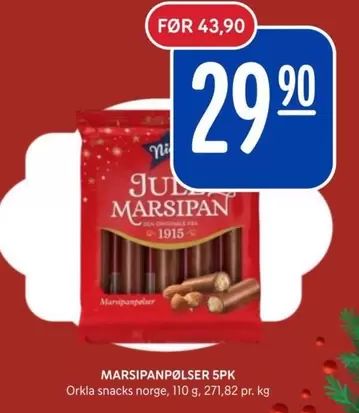 MARSIPANPØLSER