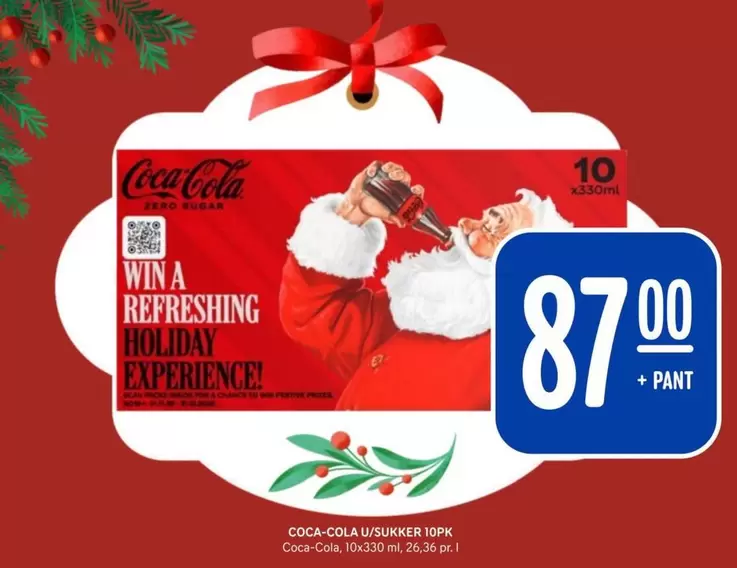 Coca Cola - SUKKER 10PK