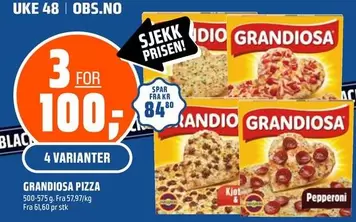 Grandiosa - GRANDIOSA PIZZA