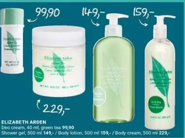 Deo cream, Shower gel, Body lotion, Body cream