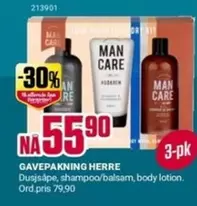 Null - GAVEPAKNING HERRE