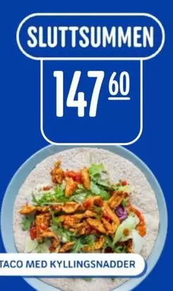 Taco - TACO MED KYLLINGSNADDER