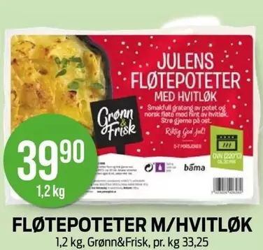 Norsk - FLØTEPOTETER M/HVITLØK