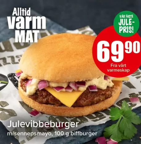 Mat - Julevibbeburger